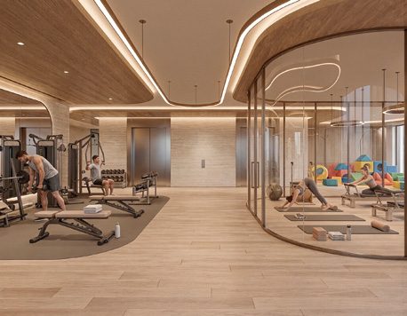 Gimnasio equipado